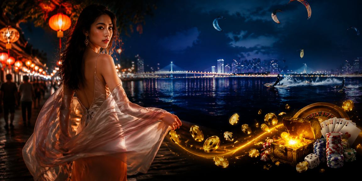 Cảnh đêm Sài Gòn với không khí cá cược và giải trí sôi động tại k34